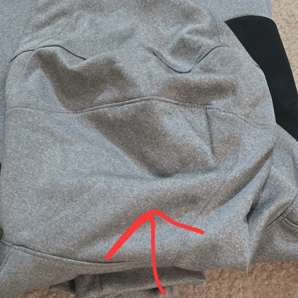 Nike Dri-fit Grey Hoodie & Joggers Set with Black Swoosh - Picture 6 of 6